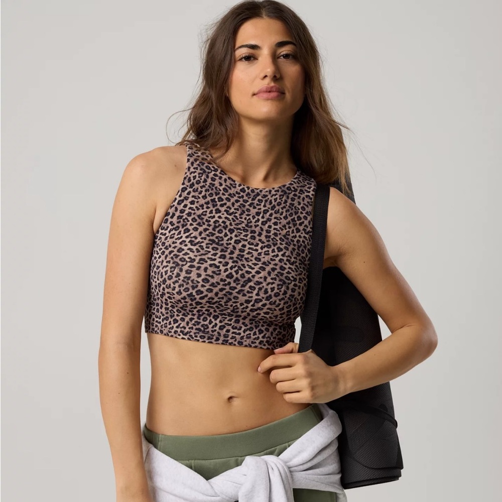 NEW Aerie OFFLINE Real Me Xtra High Neck Sports Bra /  Small Tagless sports bra